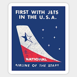 National - Airline Of The Stars Sticker